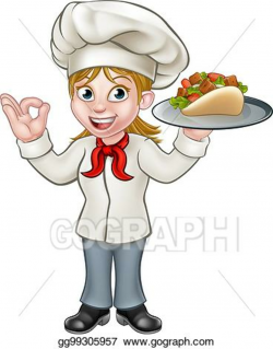 Female Chef Clipart 5 - 368 X 470 - Making-The-Web.com