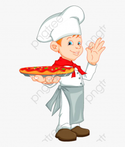 Chef Clipart Little Girl - Chef Of Pizza Cartoon #1383423 ...
