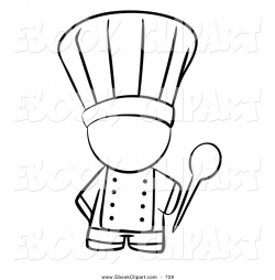 Images For > Cooking Clipart Black And White | Chef tattoo ...