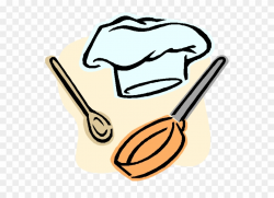 Cartoon Chef Hat And Utensils - Chef Hat And Utensils ...