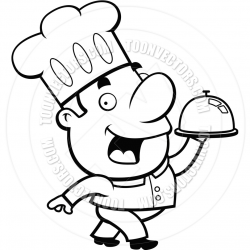 Chef Clipart Black And White | Free download best Chef ...
