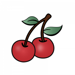 Free Clipart: Two cherries | casino