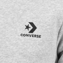 Converse Star Chevron Logo Sweatshirt Grey | Mainline Menswear