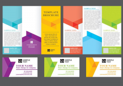 Chevron Fold Brochure Vectors - Download Free Vectors ...