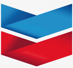 Chevron Logo - Logo Blue Red Ribbon Transparent PNG ...