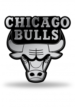Chicago Bulls Plastic Team Logo Car Emblem - Red - 7141727