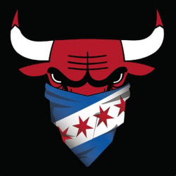 Chicago bulls bandana Logos