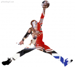 GIF michael jordan air jordan chicago bulls - animated GIF ...