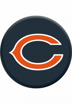 Chicago Bears Navy Blue Helmet Logo PopSocket - 2010039