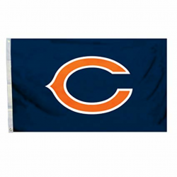 NFL Chicago Bears Logo Only 3-by-5 Feet Flag with Grommets