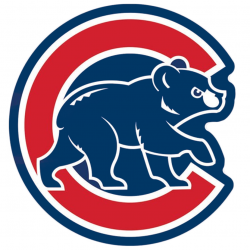 Details about Chicago Cubs MLB Baseball Alternate Walking Bear Logo Blue  Border Decal 4 x 4