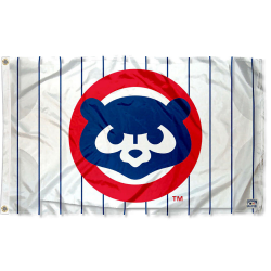Chicago Cubs Vintage 80s Logo Flag