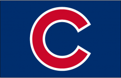 Chicago Cubs Cap Logo (1958) - Red C with white outline on a ...