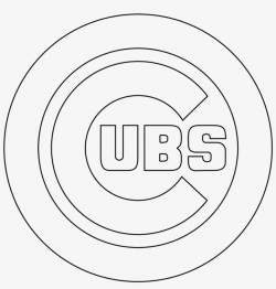 Chicago Cubs Logo Outline - Outline Transparent PNG ...