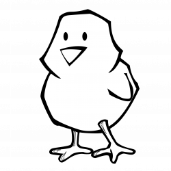Free Chick Black And White Clipart, Download Free Clip Art ...