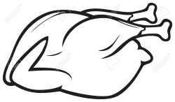 Chicken Clipart Black And White | Free download best Chicken ...