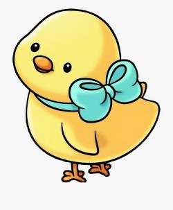 Kawaii Sticker Clipart , Png Download - Cartoon Baby Chicken Png ...