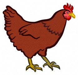 Red chicken clipart 6 » Clipart Station