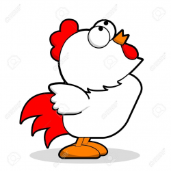Funny Chicken Clipart Cute Simple Ll - Clipart1001 - Free Cliparts