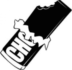 Free Chocolate Clipart Black And White, Download Free Clip ...