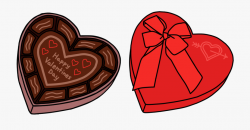 Valentine Chocolate Clipart - Valentines Day Props Png ...