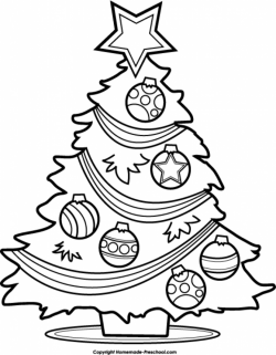 Christmas tree black and white christmas tree black and ...