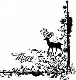 Free Black And White Christmas Borders, Download Free Clip ...