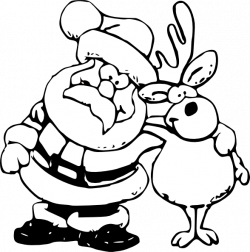 Free Black And White Christmas Clip Art, Download Free Clip ...