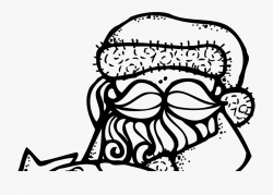 Black And White Melonheadz Christmas Clipart #509576 - Free ...