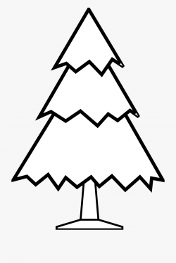 Christmas Clipart Black And White - Simple Line Drawings Of ...
