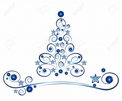Blue christmas clipart » Clipart Station