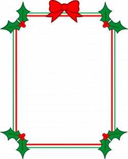 Christmas Clip Art Borders For Word Documents | Clipart Panda - Free ...