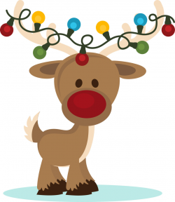 Reindeer photos of cute christmas clip art children christmas ...