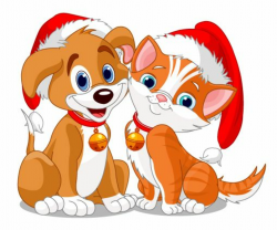 Christmas clip art pet - 15 clip arts for free download on EEN