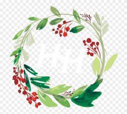 Holly Clipart Holly Bush - Christmas Clipart Watercolor Free - Png ...