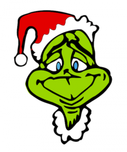 grinch wreath | Free Christmas Clip Art from the Public Domain ...