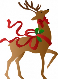 A Christmas Reindeer | Christmas:Sticker | Christmas clipart ...