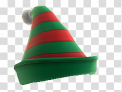 Christmas s, green and red elf hat transparent background ...