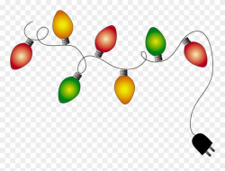 Xmas Lights Png Pic1 - Christmas Lights Clipart Animated Transparent ...