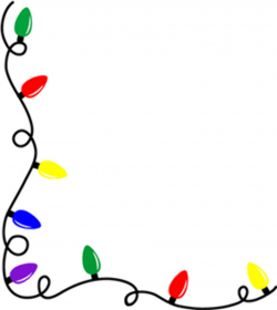 Silhouette Online Store: christmas light border | Christmas ...