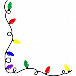 Silhouette Design Store: christmas light border | 2 Scrapbooking ...