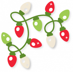 Christmas Lights SVG scrapbook cut file cute clipart files for ...