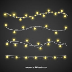 Christmas Lights Vectors, Photos and PSD files | Free Download