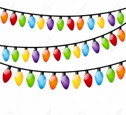 Free christmas lights vector border vector bright christmas cliparts ...