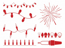 Christmas Lights Graphics Vector Art & Graphics | freevector.com