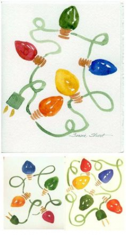 59 Best Watercolor Christmas art images in 2018 | Watercolor ...