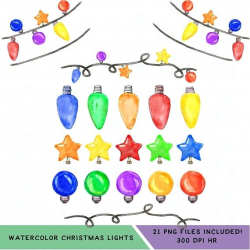 Christmas Lights Clipart Cartoon Tangled In Lights Christmas Lights ...