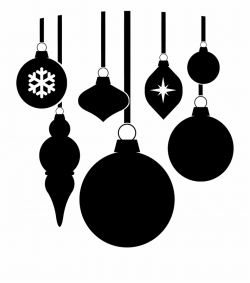 Clip Free Library Big Image Png - Black And White Christmas ...