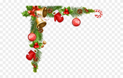 Christmas Ornaments Clipart Picture Frame - Transparent Christmas ...