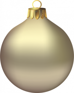 Transparent Christmas Gold Ornament Clipart | 3D CHRISTMAS PNG ...